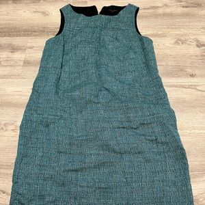 rag & bone Blue Tweed Sleeveless Sheath Dress - Size 6
